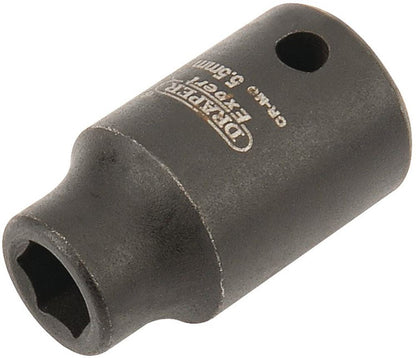 Draper 5.5MM IMPACT SOCKET 1/4DR 05008 1/4" Sq. Dr. Draper Expert HI-TORQÂ® Metric Impact Sockets