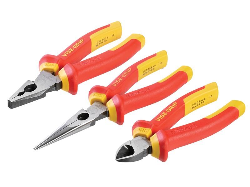 VIS VDE 3pc Plier Set
