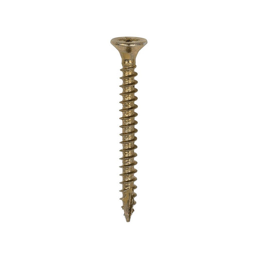 TIMCO Classic Screw PZ1 CSK ZYP 3.0 x 30 Gold Pack 200