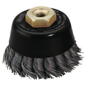 Draper TWIST CUP BRUSH M10 - 60MM 52630 52630 Twist Knot Wire Cup Brushes