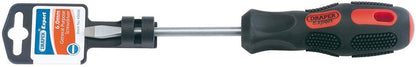 40008 Draper Expert Expert Plain Slot Flared Tip Screwdriver, 6 x 100mm 970 General Purpose Screwdrivers Professional Trade DIY Workshop Garage Use