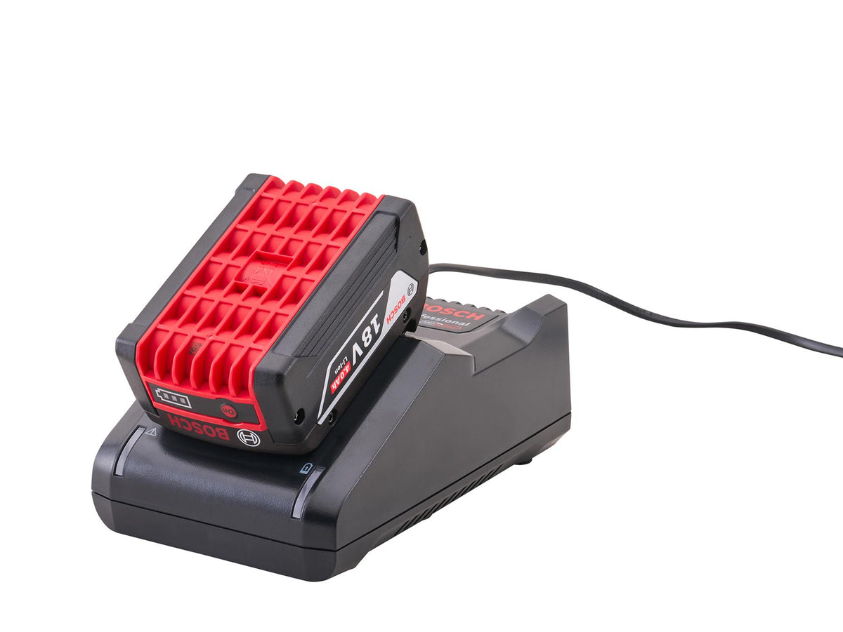 Bosch 18V Combi Drill with 2 x 4Ah Li-ion Batteries Professional Trade DIY Workshop Equipment