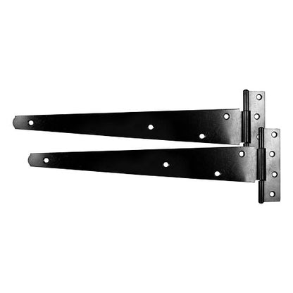 TIMCO Medium Tee Hinge Pair Black 10" Black Pack 1