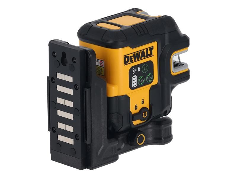 DeWalt Power Tools DCLE14251GB USB Cross Line Green Beam Laser + Five Spot