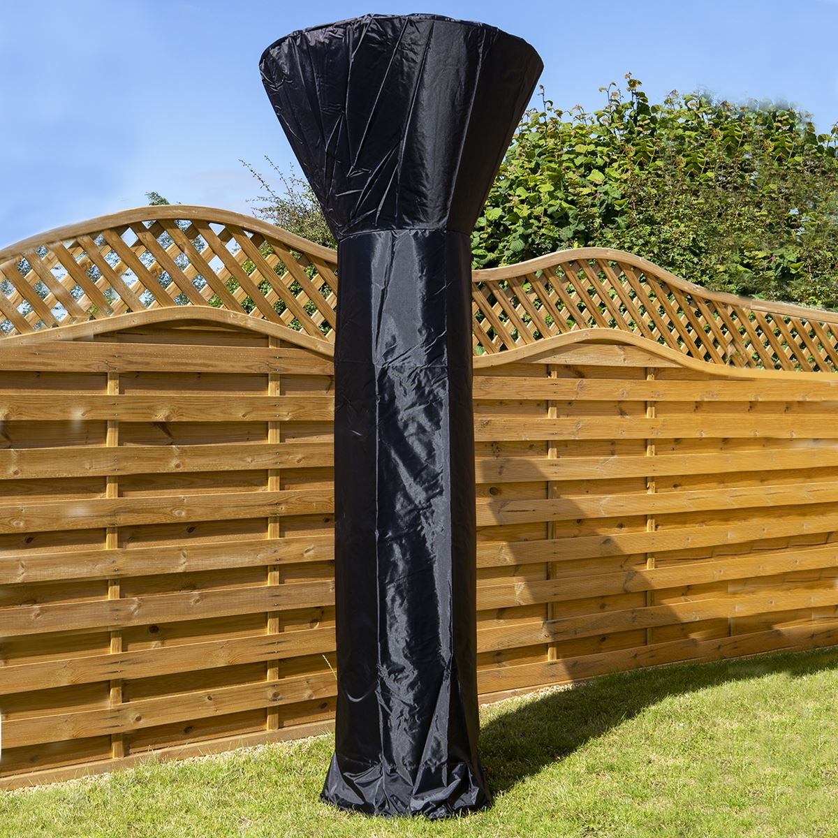 Dellonda DG179 Tower Patio Heater Cover, Heavy-Duty & Water-Resistant | Water Resistant | Outdoor round, dome, tower patio heater cover.
