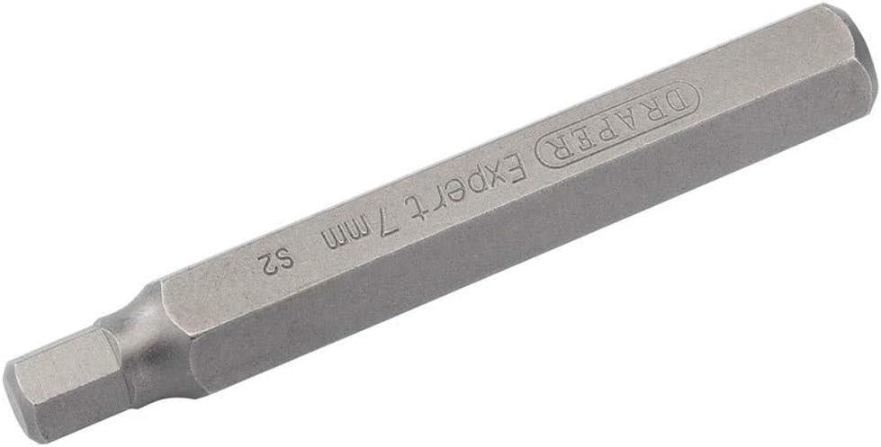 Draper 7MM HEX BIT 10MM HEX X 75MM 33335 Spare 10mm Hex. Insert Bits For Mechanic's Bit Sets
