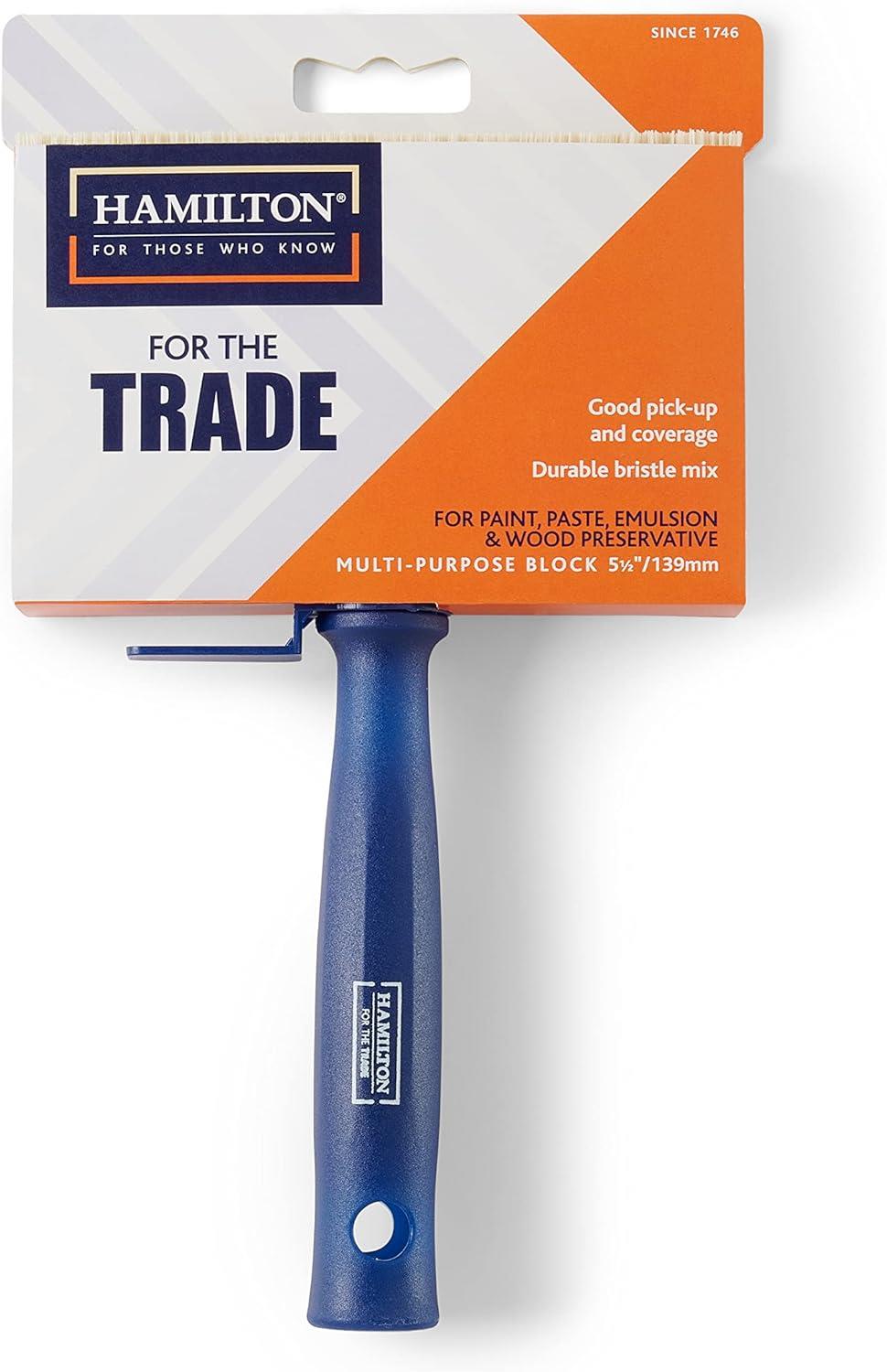 For The Trade 5.5" Multi-Purpose Block Brush | Decorating Tools, Paint Brushes, Rollers & Accessories