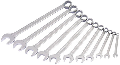 Draper 1/8-3/4WW COMBI-SPANNER SET 03157 Long Whitworth Combination Spanner Set (11 Piece)