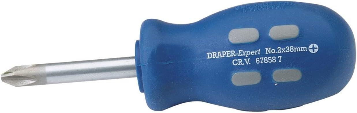 Draper NO2X38MM C/SLOT S/DRIVER-BULK 67858 Mechanic's/Engineer's Cross Slot Screwdrivers (sold loose)