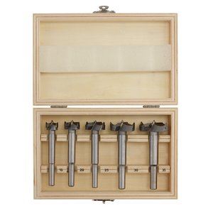 Draper FORSTNER BIT SET - 5PCS 08928 Forstner Drill Bit Set (5 Piece)