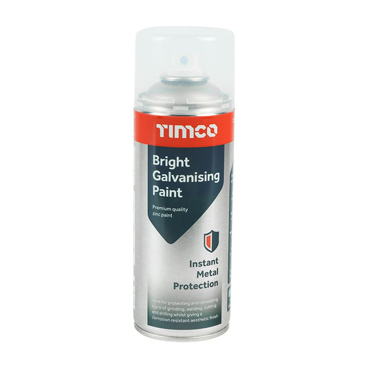 TIMCO Bright Galvanising Paint nan 380ml Pack 1.0