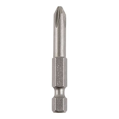 TIMCO Phillips Driver Bit - S2 Grey No.2 x 50 Grey Pack 50