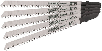 DRAPER 81728 - DT301CD 115mm Jigsaw Blade Set (5 Piece)