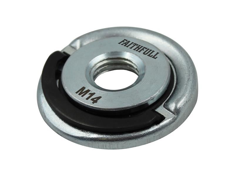 Faithfull FAIAGFNM14 Fixtec Quick-Change Angle Grinder Locking Nut M14 FAIAGFNM14 |