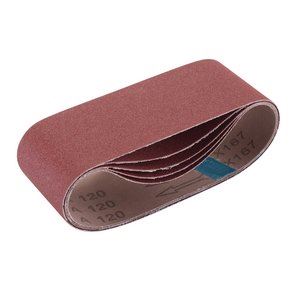 Draper 125MM MESH SANDING DISC 180G 9235 09235 Cloth Sanding Belt, 75 x 457mm (Pack of 5)