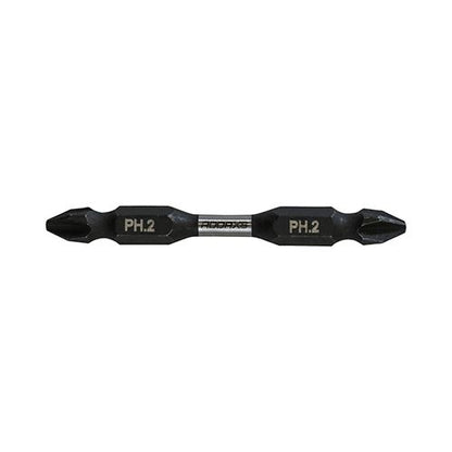 TIMCO X6 Double Ended Phillips Bit No.2 x 65 Pack 2
