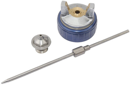 Draper 1.7MM NOZZLE CAP AND NEEDLE 13844 Gravity Feed HVLP Composite Body Air Spray Gun, 600ml