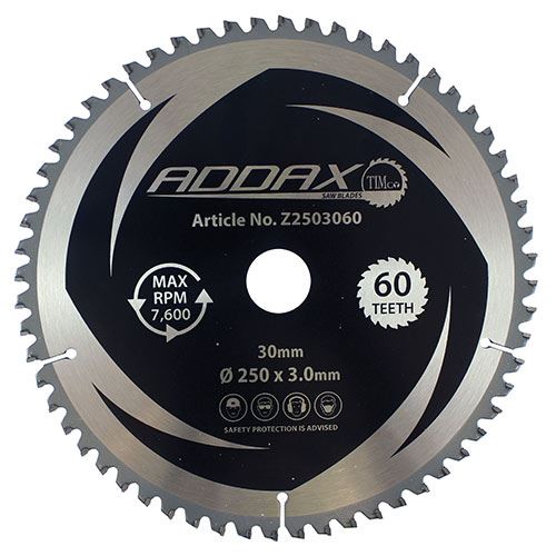 TIMCO TCT Mitre Sawblade 250 x 30 x 60T Pack 1
