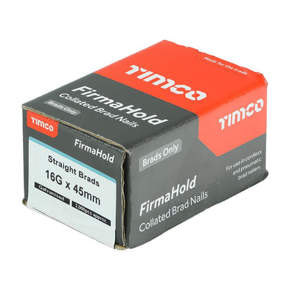 TIMCO FirmaHold ST Brad GALV 16g x 45 Pack 2000