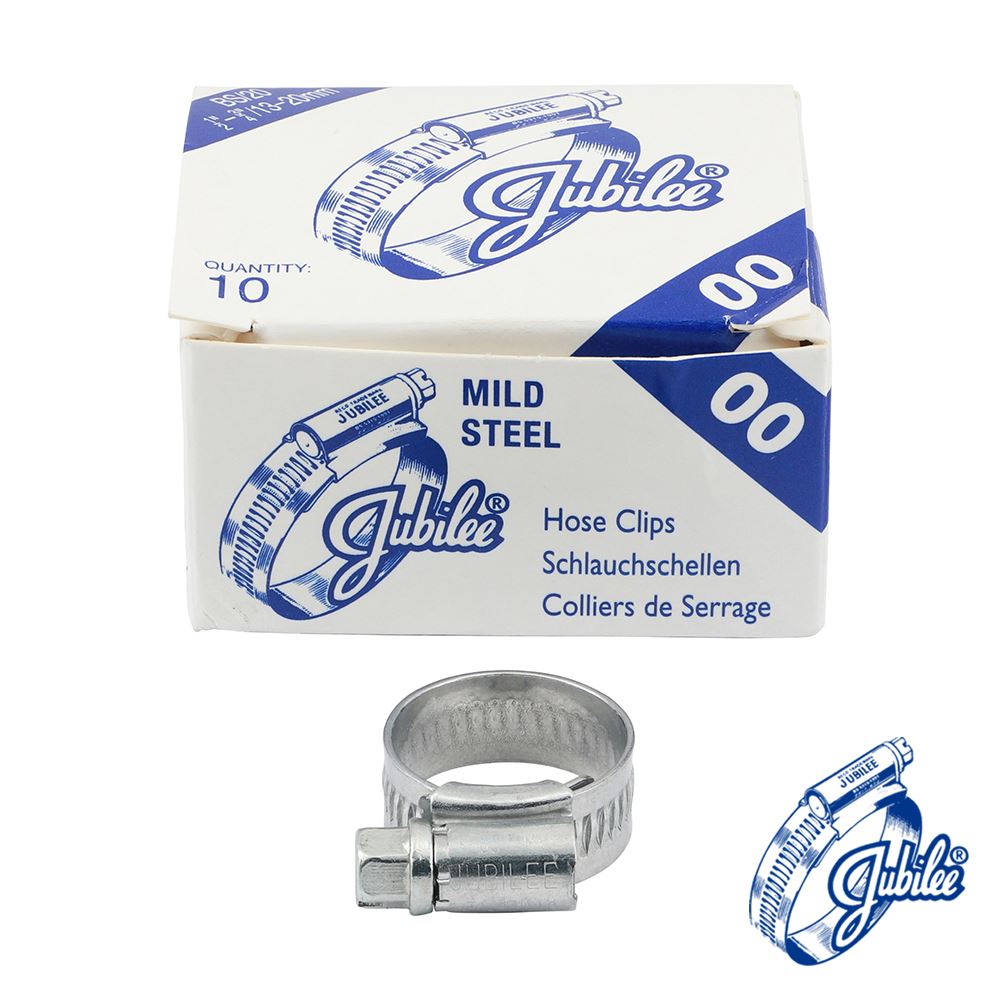 TIMCO Jubilee Clip Mild Steel 13-20mm Pack 10
