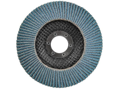 Faithfull FAIFD11580Z Zirconia Abrasive Jumbo Flap Disc ZA80 115mm |