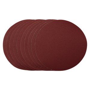 Draper 180MM SANDING DISC 120G 56180 56180 Sanding Discs, 180mm, Hook & Loop (Pack of 10)