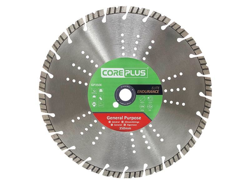 CorePlus CORDBGP350E GP350E Elite General-Purpose Diamond Blade 350mm