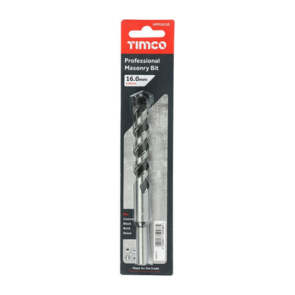 TIMCO Professional Masonry Bit 16.0 x 150 Pack 1