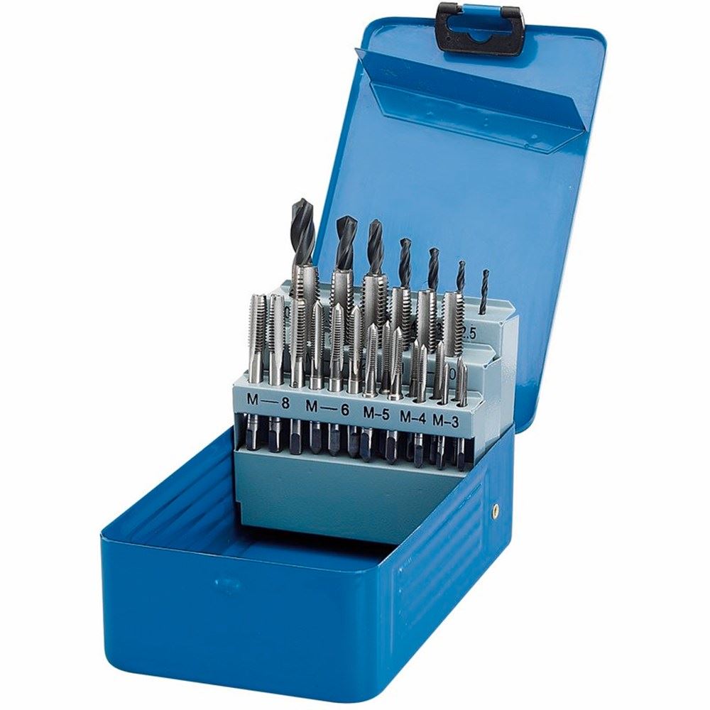 Draper 28PC TAP AND DRILL SET 40891 Metric Tap and Hss Drill Set (28 Piece)