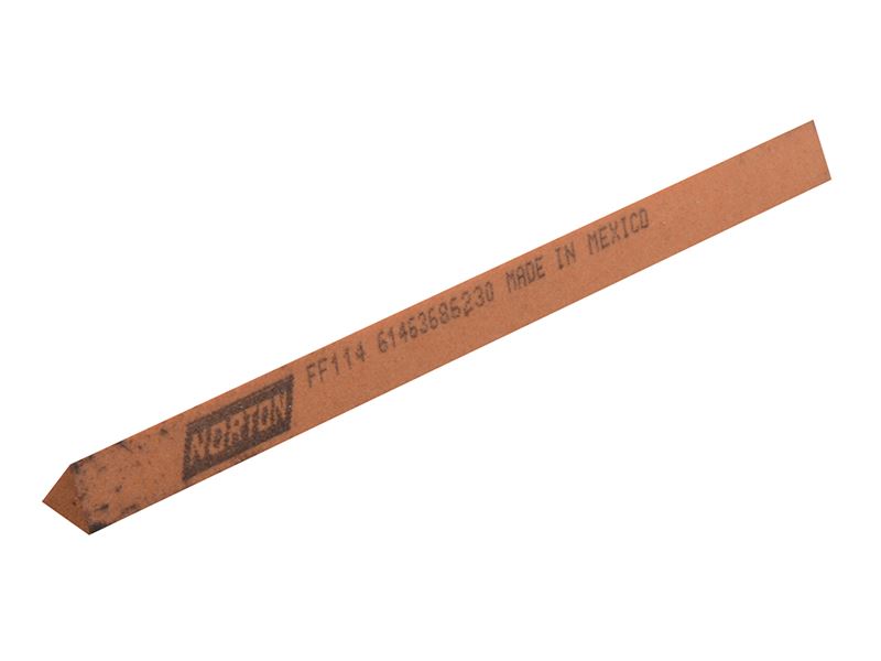 India 61463686230 FF114 Triangular File 100 x 6mm - Fine