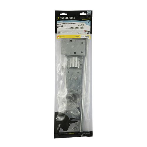 TIMCO HD Locking Drop Down Bolt HDG 18" Pack 1