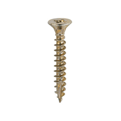 TIMCO Classic Screw PZ2 CSK ZYP 5.0 x 35 Gold Pack 200