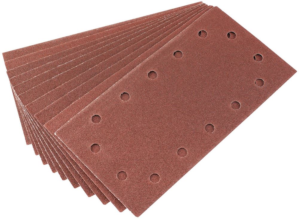 Draper SANDING SHEET 115X227 (10) 80G 92312 Aluminium Oxide Sanding Sheets (115 x 227mm)
