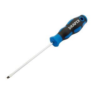 Draper 100X 3.2MM PLAIN SLOT S/DRIVER 48920 Soft Grip Plain Slot Screwdrivers
