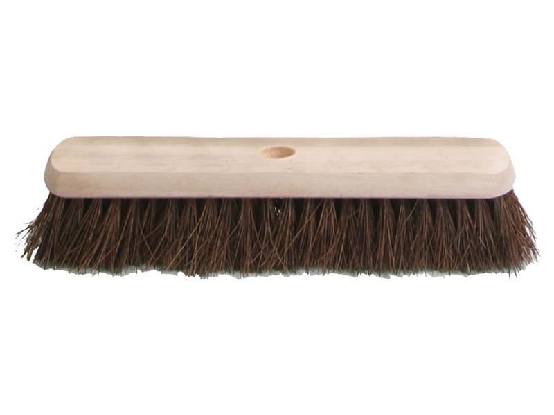 Faithfull FAIBRBAS18 Natural Bassine Platform Broom Head 450mm (18in) |