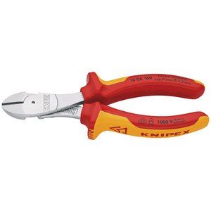 Draper HD HI-LEVERAGE CUTTER VDE160MM 82412 82412 VDE Insulated High Leverage Diagonal Cutters