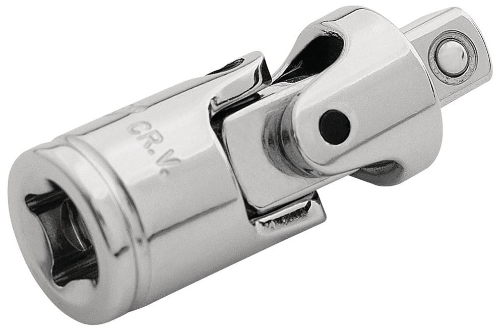 Draper UNIVERSAL JOINT 1/4DR-PCKD 16791 Universal Joints (Polished Chrome)