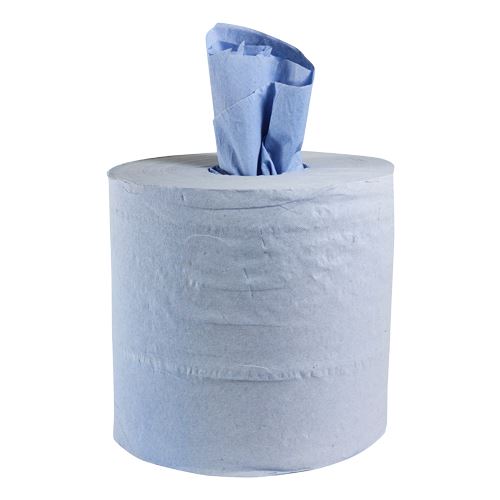 TIMCO Centrefeed Roll Blue 150m x 175mm Blue Pack 6