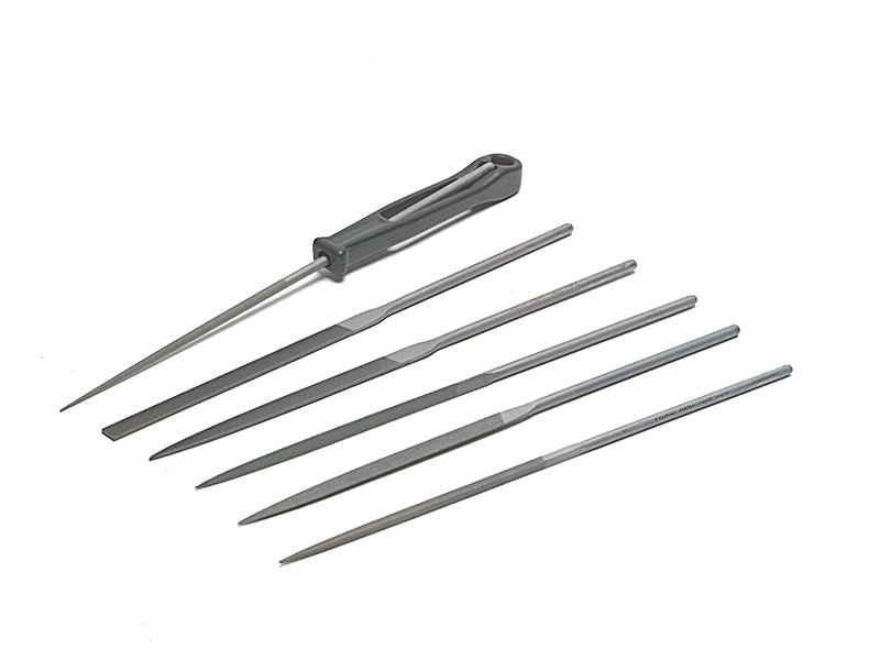 Bahco 2-470-16-2-0 Needle File Set of 6 Cut 2 Smooth 2-470-16-2-0 160mm (6.2in)