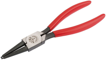 Draper 180MM INTERN.CIRCLIP PLIER STR 21286 Straight Tip Internal Circlip Pliers