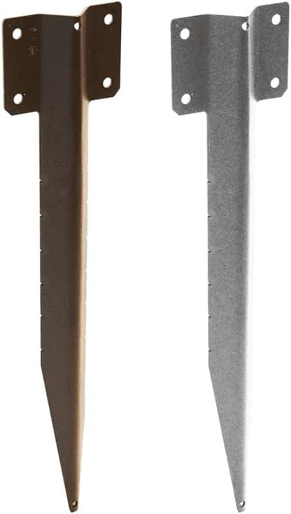 Perry 715/S SleeperSecure A2 304 Stainless Steel Single Straight Sleeper Support Spike for Timber Railway Sleepers Garden Borders Raised Beds Landscaping and Retaining Walls