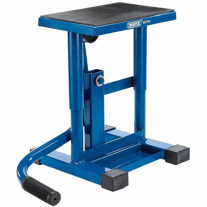 04995 Draper Quick Lift Trials Bike Stand, 160kg MCPL4 Motorcycle Lifts and Supports Professional Trade DIY Workshop Garage Use