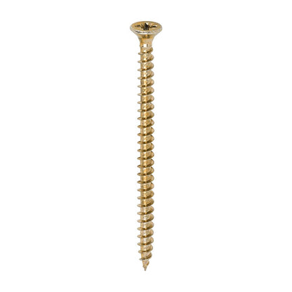 TIMCO Solo Woodscrew PZ2 CSK ZYP 4.5 x 70 Gold Pack 200