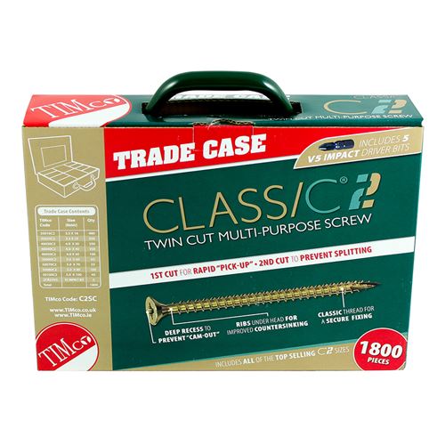 TIMCO C2 Strong-Fix Trade Case ZYP 1,798 pcs Gold Pack 1