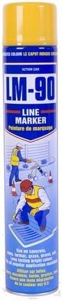 Action Can LM-90 Line Marking Spray Paint 750ml Aerosol Quick Dry