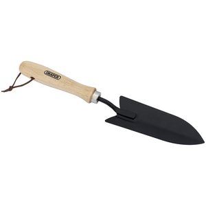 Draper CARBON STEEL TRANSPLANT TROWEL 83992 Carbon Steel Transplanting Trowel with Hardwood Handle