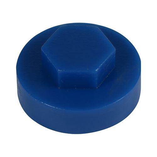 TIMCO Hex Cover Cap - Gentian Blue 16mm Blue Pack 1000