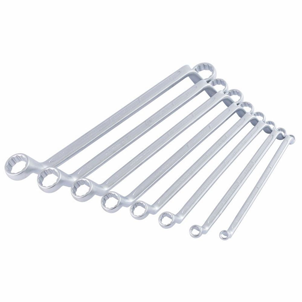 Draper 6-22MM RING SPANNER SET D/E 05567 Deep Crank Metric Ring Spanner Set (8 Piece)