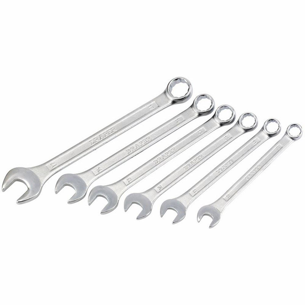 Draper 6PC COMBINATION SPANNER SET MM 80899 Metric Combination Spanner Set (6 Piece)