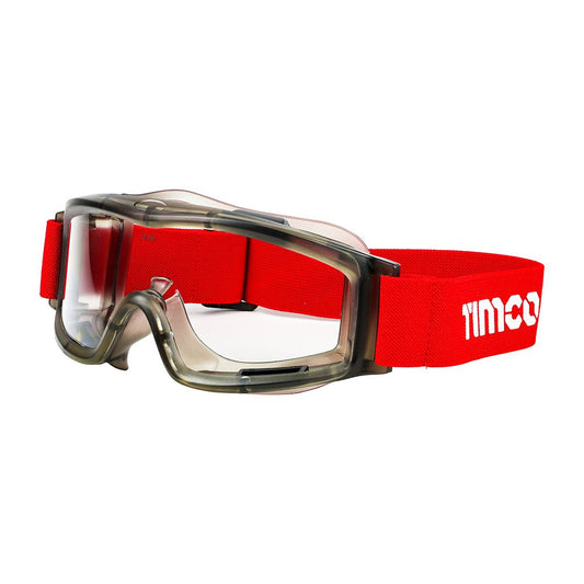 TIMCO Premium Safety Goggles One Size Clear Pack 1